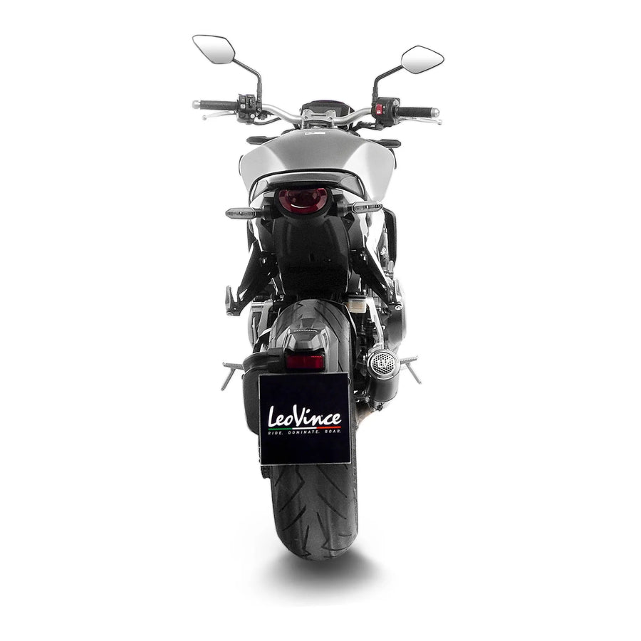 honda cb 1000 [LEOVINCE] – Silenciador Slip-On LV Corsa S Full Black