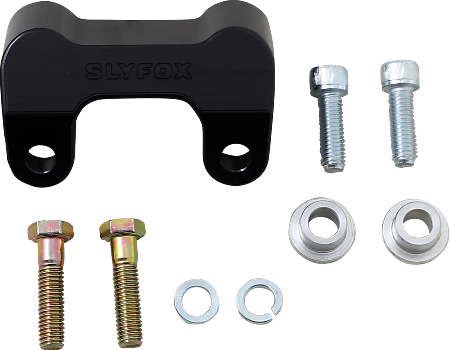 harley-davidson road glide st [SLYFOX] – adaptador de soporte de manillar