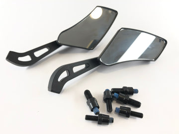Mirror Set Pareja con adaptador M8 y M10 sin una marca de prueba electrónica