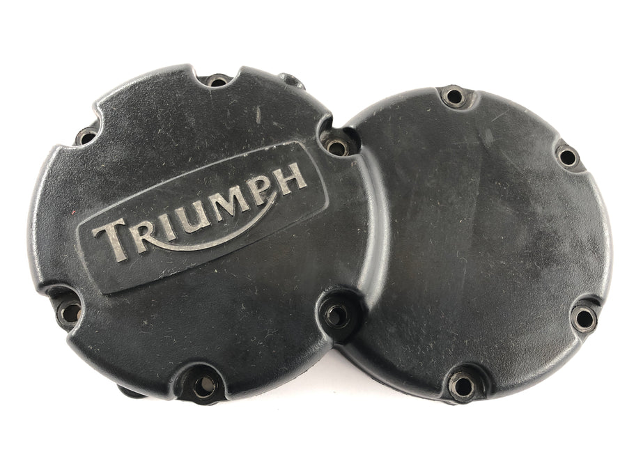 Triumph Tiger 900 T400 [1998] - Tapa del motor en la unidad de eje de compensación izquierda