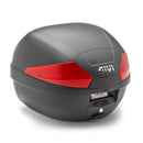 B29 - Topcase Monolock con placa – negro uni / Carga máxima 3 kg