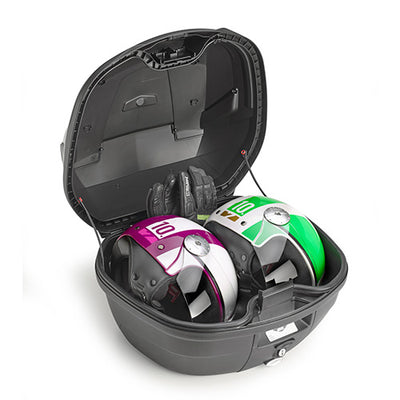 B37 BLADE Tech - Topcase Monolock con placa – negro mate / Carga máxima 3 kg