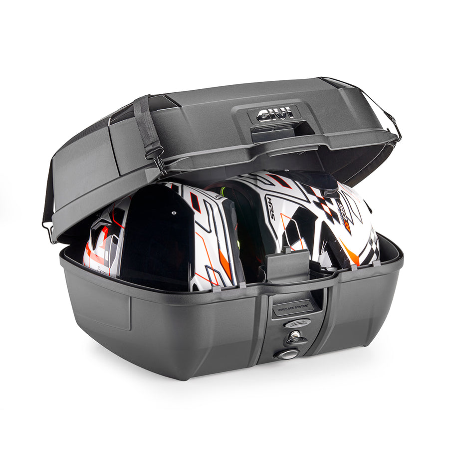 Topcase Monolock negro, 45 litros