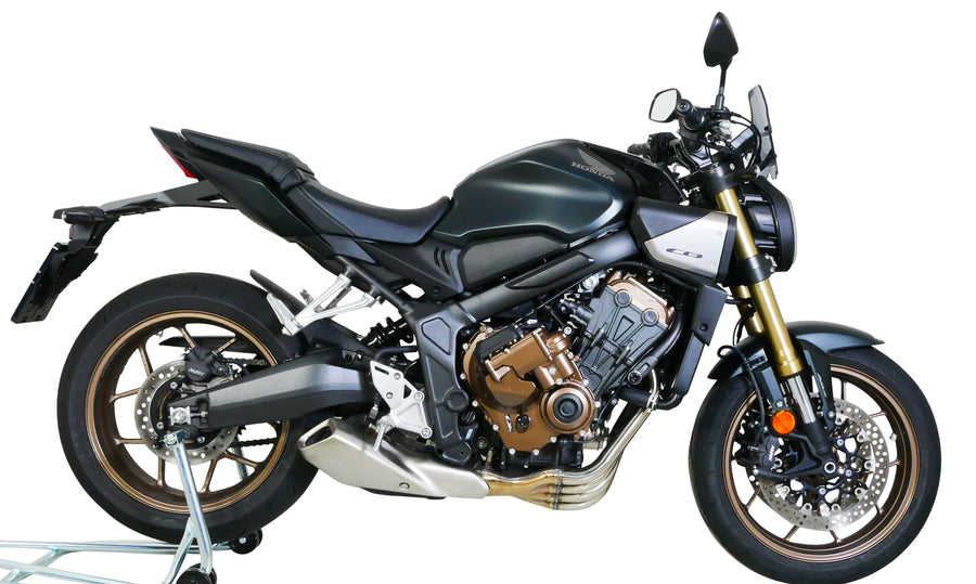Honda CB 650 R [2024-] – Vista en perspectiva “NRM” de la pantalla Racing