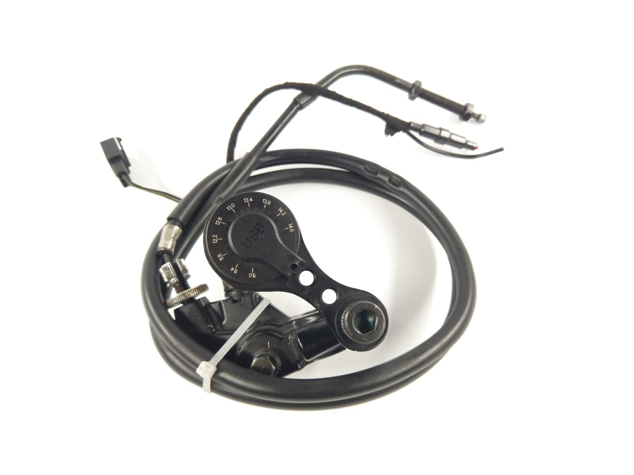 Triumph Speed ​​Triple T509 - Ajuste del embrague con conexión USB