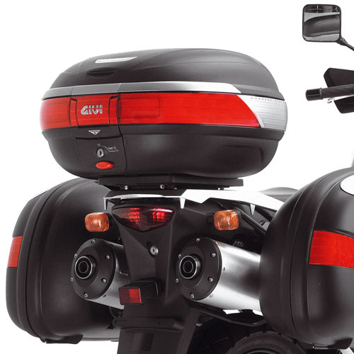 Suzuki DL 650 V-Strom [GIVI] - Portaequipajes superior para maletas MONOKEY® con placa MONOKEY®