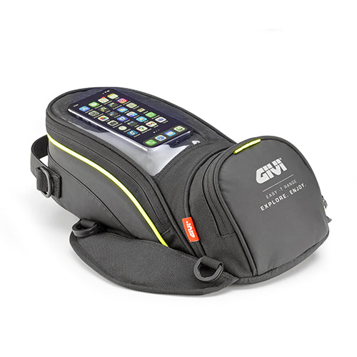 [GIVI] – Bolsa de depósito magnética extensible Easy-T – volumen 12-16 litros, máx. cargar 2 kilos
