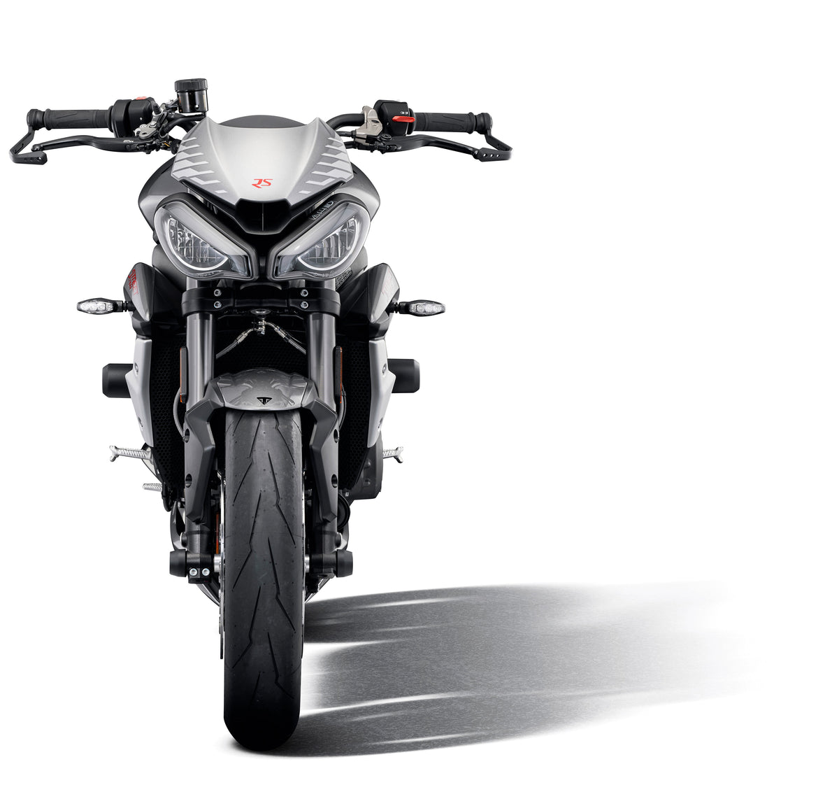 Triumph Street Triple 765 R [ab 2023] - Achsprotektoren-Set – 360° Ansicht 1