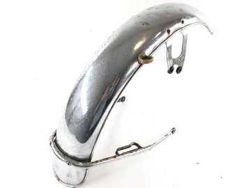 Honda CB 550 F [Super Sport] - Hoja de protección en la parte delantera de los guardabarros delanteros