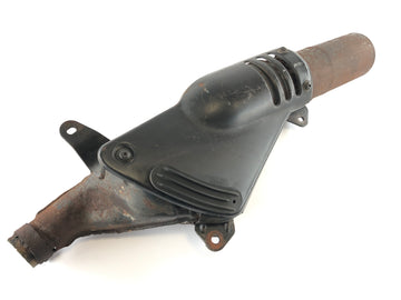 Suzuki DR 800 S SR42B [1991] - Muffler de escape fuertemente oxidado