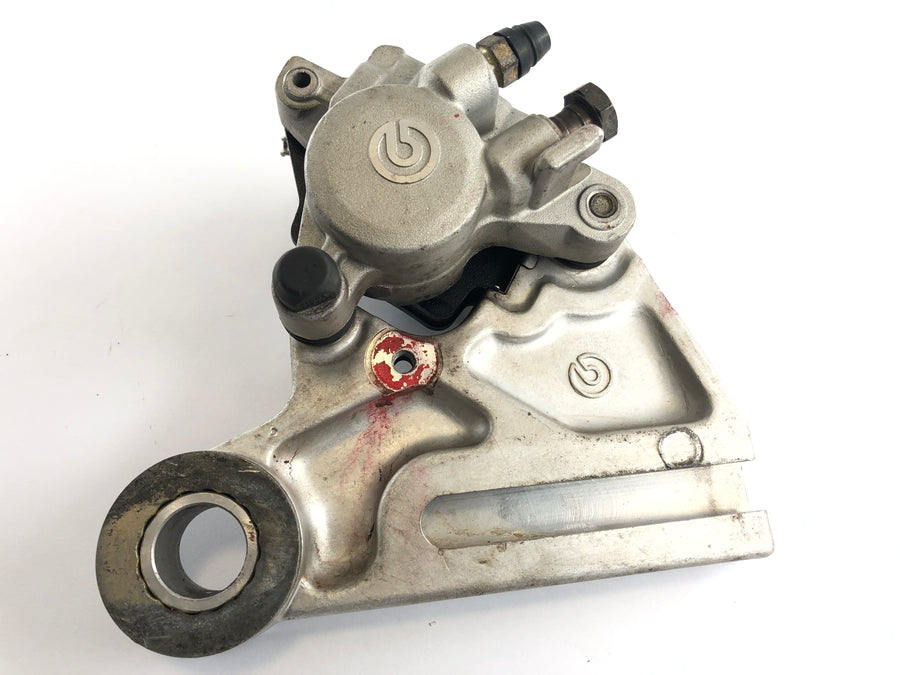 Yamaha TT 600 R DJ01 [2000] - pinza de freno en la parte posterior con placa de anclaje