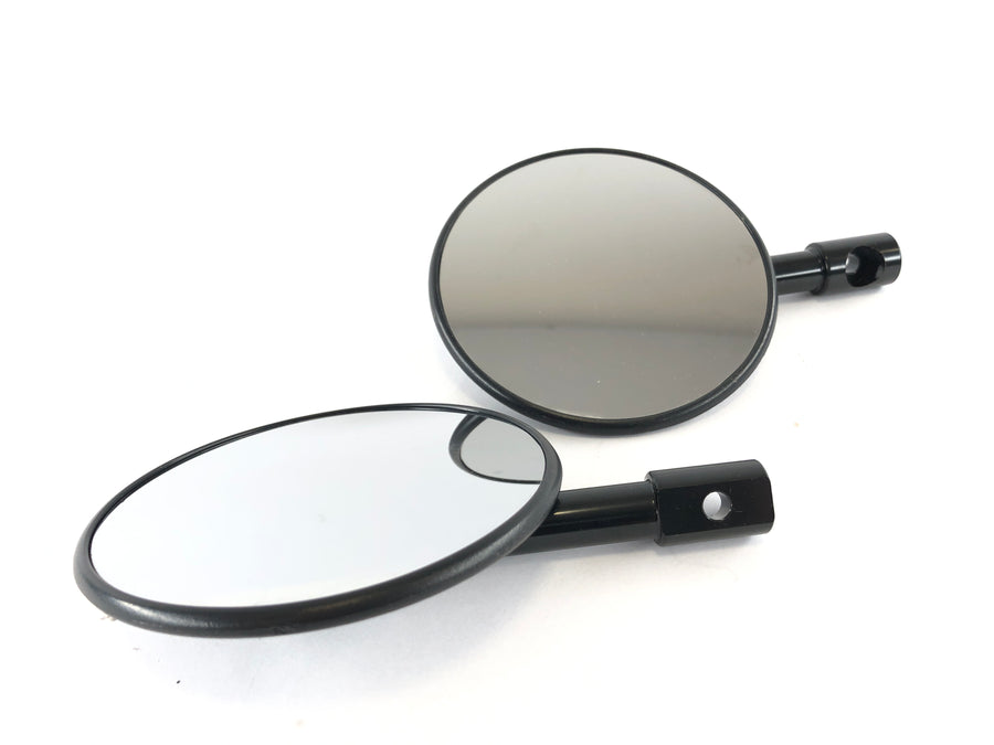 Espejo de dirección Ø10cm Ejecito de verificación electrónica como nueva