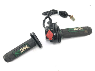 Kawasaki KMX 125 [1996] - puño acelerador derecho puño giratorio interruptor apagado gomas puño