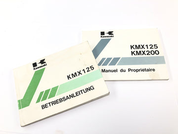 Kawasaki KMX 125 [1996] - manual de instrucciones instrucciones de funcionamiento folleto de servicio