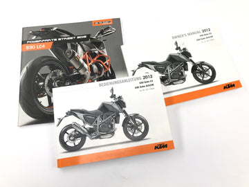 KTM Duke 690 A3 [2012] - Manual de Instrucciones Manual de Instrucciones Instrucciones de Funcionamiento