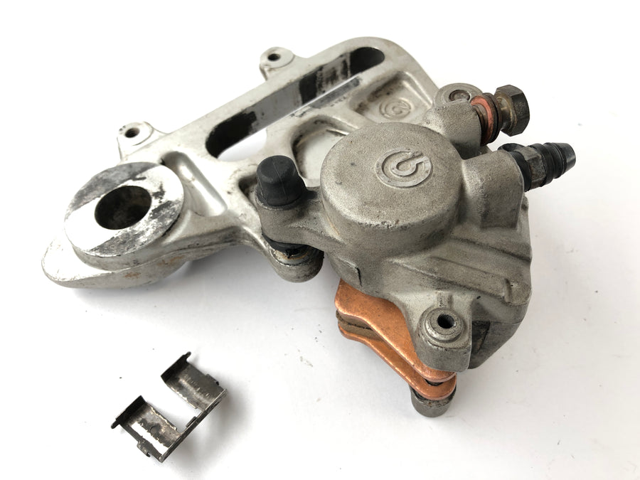 KTM LC4 620 Adventure [1996] - Placa de anclaje con pinza de freno