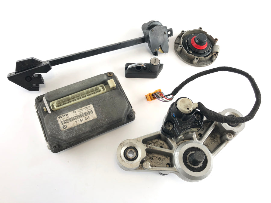 BMW R 1150 GS [2000] - Bloqueo Conjunto con un puente de horquilla arriba y unidad de control