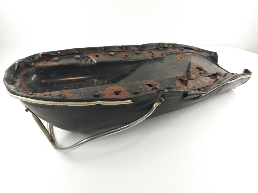 BMW R75/5 [1973] - Asientos de asiento fuertemente oxidados