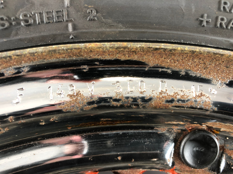 Moto Guzzi 850 -T3 VD [1979] - Rimbre de la rueda delantera en el frente