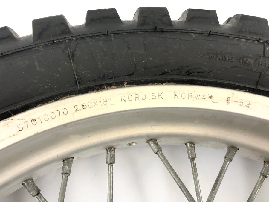 KTM 500 GS K4 [1983 Rotax] - Rimbre de la rueda trasera detrás