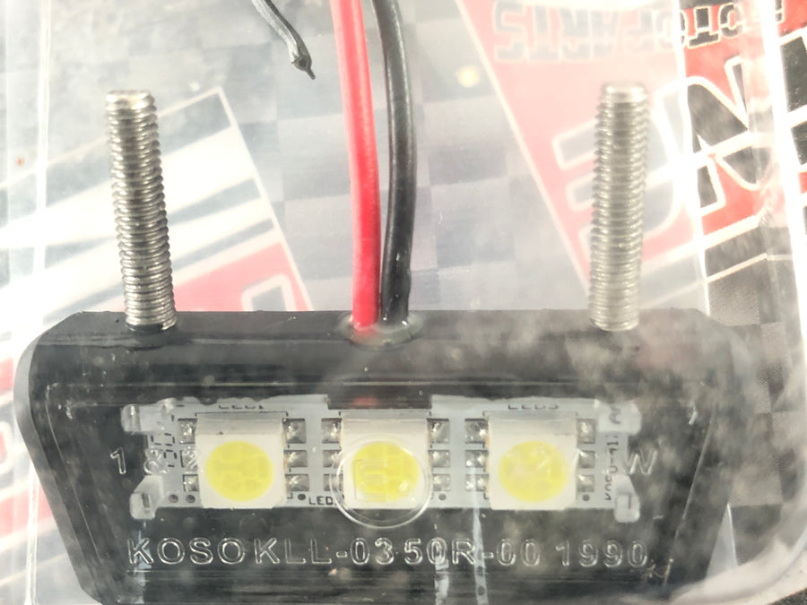 Aprilia Mille RSV 1000 ME [1999] - Iluminación de matrícula nueva