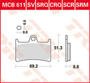 Yamaha XT 1200 ZA ABS DP011 Super Ténéré [2010-2011] - Pastillas de freno delanteras