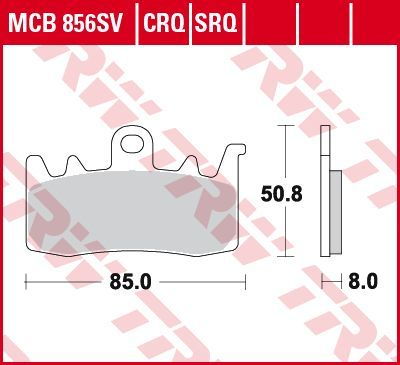 Ducati Multistrada 950 ABS AA05AA/AA06JA [2017-2018] - Pastillas de freno delanteras