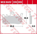 Ducati Multistrada 950 ABS AA05AA/AA06JA [2017-2018] - Pastillas de freno delanteras