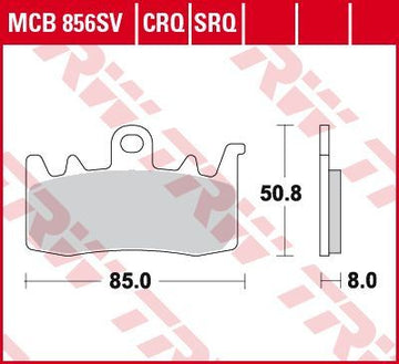 Ducati Multistrada 950 ABS AA05AA/AA06JA [2017-2018] - Pastillas de freno delanteras