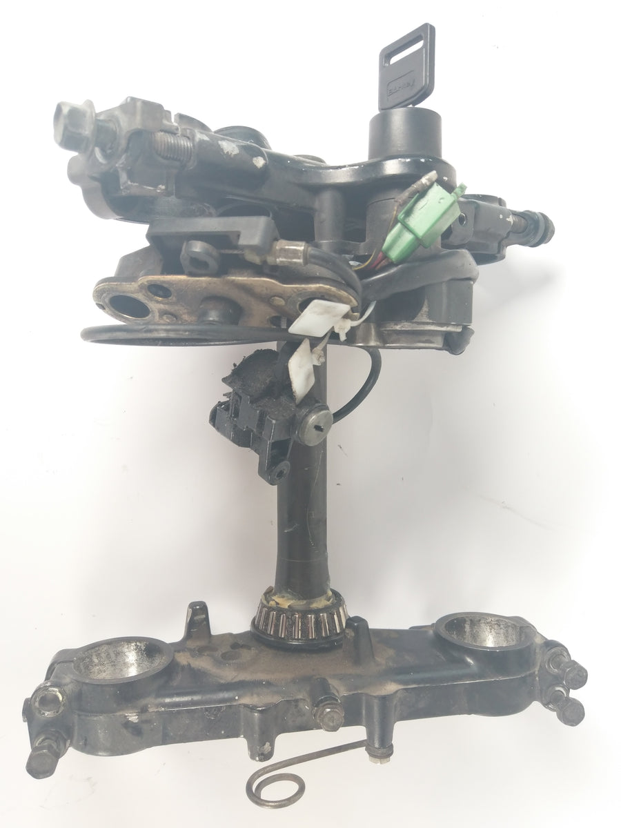 Suzuki DR 650 SP42B - Puente de la bifurcación con encendido y bloqueo del asiento 1 llave