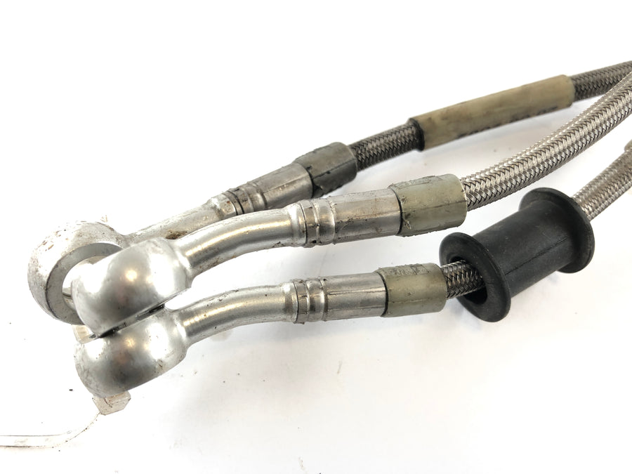 Ducati 888 Strada [1993] - Línea de freno establecida en la parte delantera del acero flexible