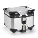 Baúl Trekker Outback EVO Monokey 42 litros - fabricado en aluminio anodizado, SMART SECURITY LOCK
