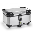 Baúl Trekker Outback EVO Monokey 58 litros - fabricado en aluminio anodizado, Smart Security Lock