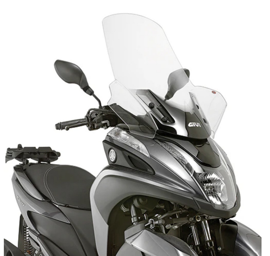 Carenado MBK Tryptik 125 (14-17) y Yamaha Tricity 125 155 (14-24) transparente, 690 mm de alto, 630 mm