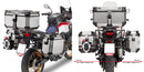 Honda CRF 1000 L Africa Twin [GIVI] - Portamaletas lateral de tubo de acero para maletas Trekker Outback MONOKEY® CAM-SIDE