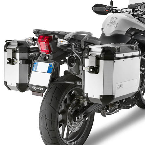 Triumph Tiger 800 [2011–2017] – Stahlrohr-Seitenkofferträger Cam-Side