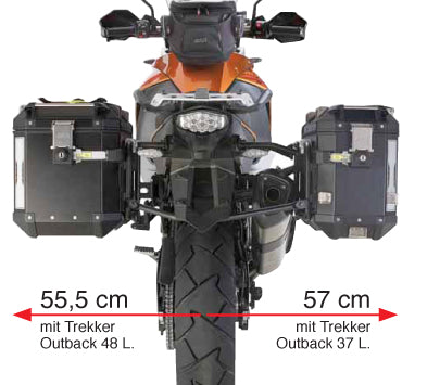 KTM 1090 Adventure [2017–2019] – Stahlrohr-Seitenkofferträger Cam-Side