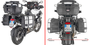 Triumph Tiger 1200 Rally Explorer [GIVI] - Portamaletas laterales PL ONE-FIT para configuración MONOKEY®