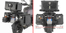 BMW R 1300 GS Adventure [GIVI] - Portamaletas lateral de tubo de acero PL ONE-FIT con desplazamiento lateral derecho para excursionistas