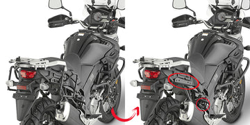 Suzuki DL 650 V-Strom [GIVI] - Portamaletas lateral extraíble para maletas MONOKEY® o RETRO FIT no compatibles con