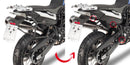 BMW F 650 GS / F 800 GS [GIVI] - Portamaletas lateral extraíble para maletas MONOKEY® o RETRO FIT