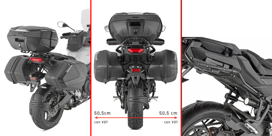 Yamaha Tracer 9 GT [2025-2026] - Portamaletas lateral para Monokey Tech 3