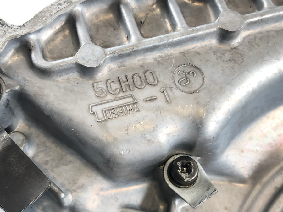 Yamaha TT 600 R DJ01 [2000] - Vista lateral tapa alternador tapa motor
