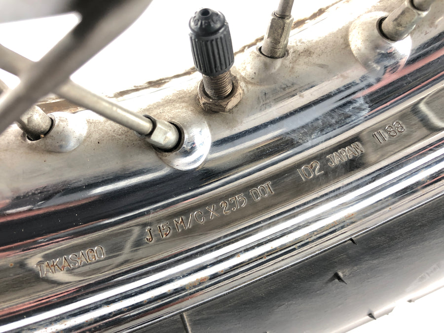 Suzuki LS 650 NP41B [1990] - Rim ram de rueda trasera