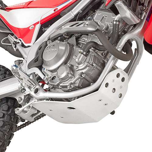 Honda CRF 300 L [GIVI] - Protector de motor fabricado en aluminio satinado y anodizado espesor 5mm
