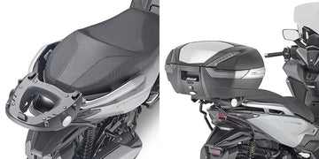 Honda Forza 125 [GIVI] - Topcase Träger für MONOKEY® oder MONOLOCK® Koffer zu montieren mit der MONOKEY® Platte M5 oder