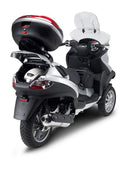 Piaggio MP3 400 [2006-2011] – Portaequipaje superior para Monolock, con placa