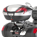 Yamaha MT 09 Tracer [GIVI] - Portaequipajes superior para maletas MONOKEY® o MONOLOCK® para montar con la placa MONOKEY® M5