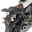 Yamaha XSR 700 [GIVI] - Portaequipajes superior para maletas MONOKEY® o MONOLOCK® negro para maletas MONOKEY® utilice el