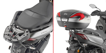 Yamaha X-MAX 125 [GIVI] - Portaequipajes superior para maletas MONOKEY® o MONOLOCK® para montar con la placa MONOKEY® M5